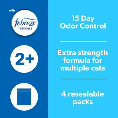 Fresh Step Multi-Cat Extra Strength Scented Clumping Cat Litter