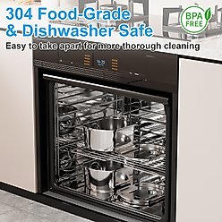 Casfuy PWS-154 Quiet Stainless Steel Dog & Cat Water Fountain with Dual Flow Modes, 108-oz slide 2 of 7