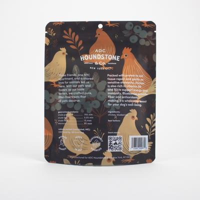 Show full view: Houndstone Chicken Crunch Chicken & Blueberries Freeze-Dried Dog Treats, 2-oz bag slide 3 of 8