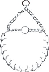 Herm Sprenger Ultra-Plus Short Links Dog Prong Training Collar, Chrome, 18-in neck, 3.0-mm wide