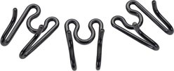 Herm Sprenger Stainless Steel Short Middle Links Dog Collar Accessory, Black, 3.0-mm