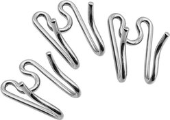 Herm Sprenger Stainless Steel Middle Links Dog Collar Accessory, Chrome, 3.0-mm