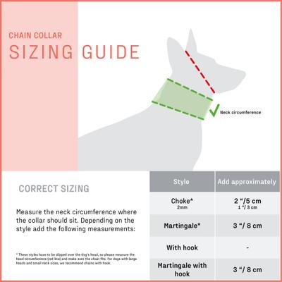Show full view: Herm Sprenger Stainless Steel Micro Adjustable Training Chain Dog Collar, Black, 12-in neck, 2-mm wide slide 7 of 7