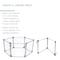Show in main carousel: Front Row 2-Panel Transparent Panels & Aluminum Rods Foldable Dog & Cat Expansion Kit, Gold/Clear slide 3 of 5