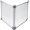 Show in main carousel: Front Row 2-Panel Transparent Panels & Aluminum Rods Foldable Dog & Cat Expansion Kit, Silver/Clear slide 4 of 5