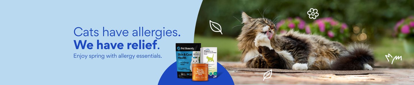 Allergy Relief for Cats - Free shipping | Chewy - Flea Allergy Cat Allergy Relief Products