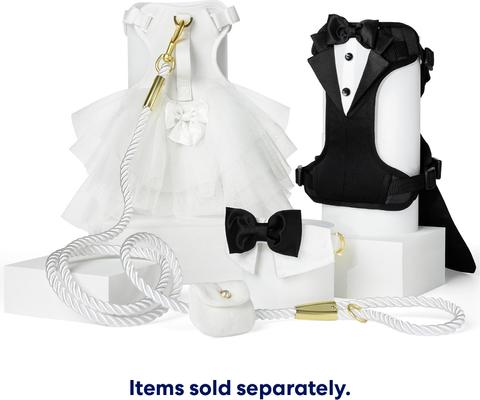 Show full view: Frisco Wedding Velvet Dog & Cat Ring Pouch, One Size slide 5 of 9