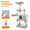 Show in main carousel: GOOPAWS 53-in Faux Fur Top Perch Cat Tree & Condo, Light Grey slide 3 of 7