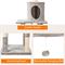 Show in main carousel: GOOPAWS 58-in Faux Fur Cat Tree & Condo, Light Grey slide 4 of 7