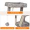 Show in main carousel: GOOPAWS 38-in Faux Fur Top Perch Cat Tree & Condo with Basket, Light Grey slide 5 of 7
