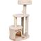 Show in main carousel: GOOPAWS 34-in Faux Fur Top Perch Cat Tree & Condo, Cream slide 2 of 8