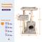 Show in main carousel: GOOPAWS 41-in Faux Fur Top Perch Cat Tree & Condo, Light Grey slide 6 of 7