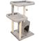 Show in main carousel: GOOPAWS 41-in Faux Fur Top Perch Cat Tree & Condo, Light Grey slide 2 of 7