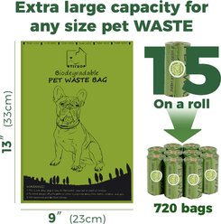 ATIFBOP Poop Bags, Scented, 720 count slide 2 of 7