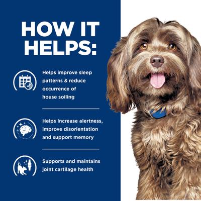 Show full view: Hill's Prescription Diet Brain Care + j/d Joint Care Chicken Dry Dog Food, 8.5-lb bag slide 8 of 11