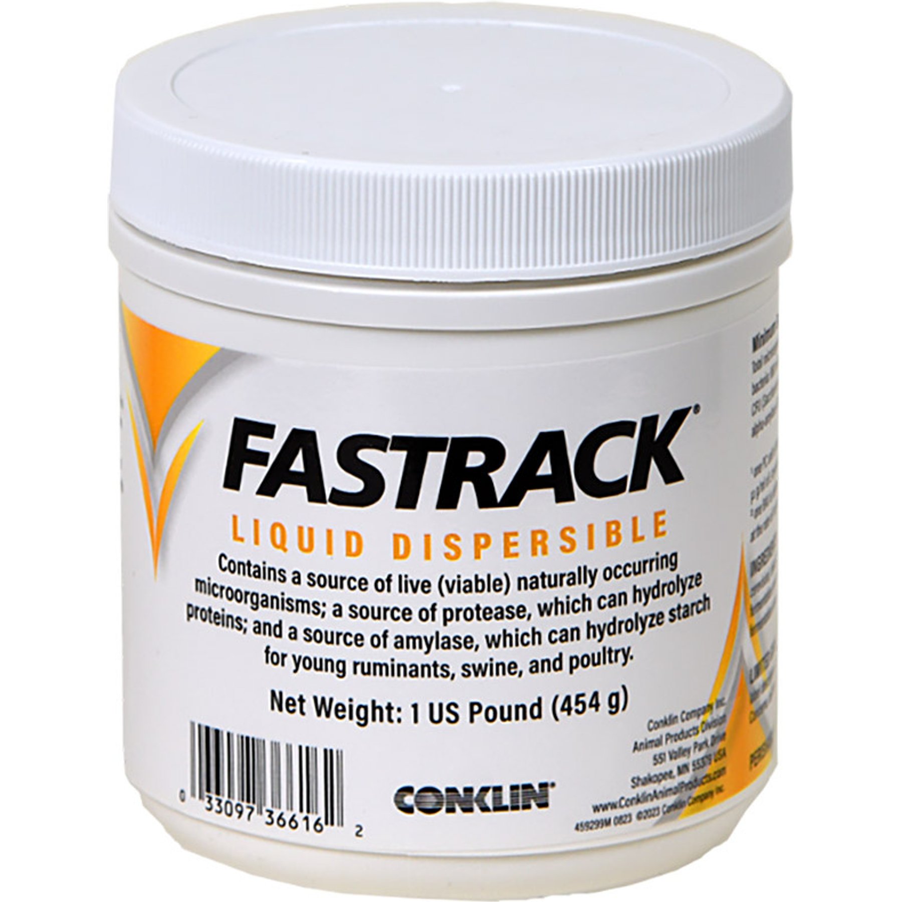 Fastrack Liquid Dispersible Powder Farm Animal Supplement, 1-lb jar