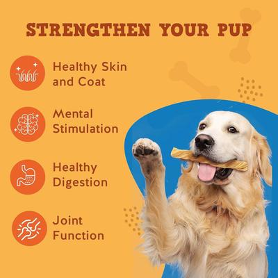 Show full view: Jack & Pup Tripe Twist 6-in Dog Chew slide 3 of 6