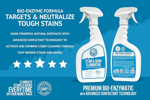 Show full view: Bulldogology Pet Solutions Bio-Enzymatic Pet Stain & Odor Remover, 32-oz bottle slide 5 of 5
