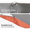 Show in main carousel: Allisandro Reversible Outdoor Dog Bed with Removable Cover, Large, Grey/Red slide 5 of 6