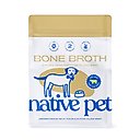 Native Pet Beef Bone Broth Powder Grain-Free Dog Food Topper 19-oz tin