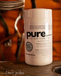 The Infused Equestrian Pure. A Bit Wipe Horse Bit Wipes, 50 count slide 2 of 4