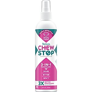TropiClean Chew Stop Dog & Home Deterrent Spray, 8-fl oz bottle