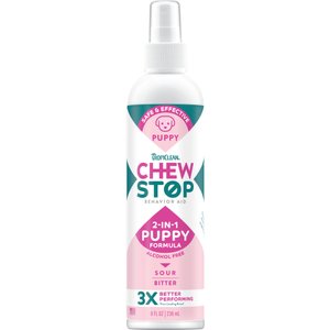 TropiClean Chew Stop Puppy Deterrent Spray, 8-fl oz bottle