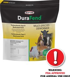 Durvet DuraFend Farm Animal Dewormer, 5-lb bag