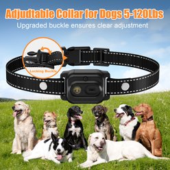 Bousnic 4000-ft Rechargeable Ergonomic Remote Dog Shock Collar with LED Light, Orange slide 2 of 7