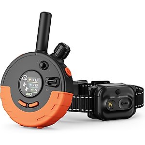  PATPET 2000-ft Waterproof & Adjustable Dog Training Collar, 9.8-25-in