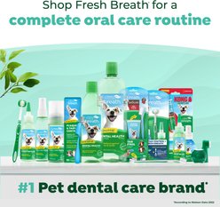TropiClean Fresh Breath Enticers Smoked Beef Brisket Flavored Dog Dental Kit, 2-oz tube slide 2 of 9