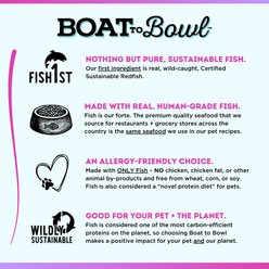 Boat to Bowl Pet Food Wild Seafood Recipe Dry Cat Food, 3.5-lb bag slide 2 of 9