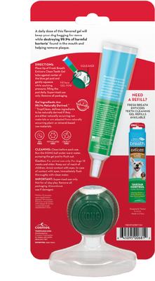 Show full view: TropiClean Fresh Breath Enticers Peanut Butter & Honey Flavored Small Dog Dental Ball Kit slide 3 of 11
