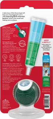 Show full view: TropiClean Fresh Breath Enticers Peanut Butter & Honey Flavored Medium Dog Dental Ball Kit slide 3 of 11