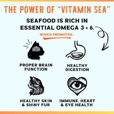 Show full view: Boat to Bowl Pet Food Wild Salmon Recipe Dry Cat Food, 3.5-lb bag slide 5 of 12