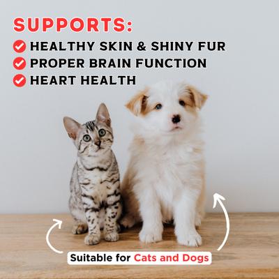 Show full view: Boat to Bowl Pet Food Wild Alaska Omega-3 Fish Oil Liquid Supplement for Dogs & Cats, 4-fl oz bottle slide 5 of 10