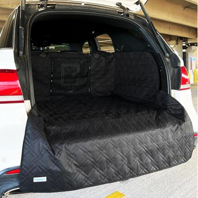 Show full view: Bulldogology Pet Solutions SUV Mesh Window Cargo Cover, Black, 82 x 55-in slide 2 of 8