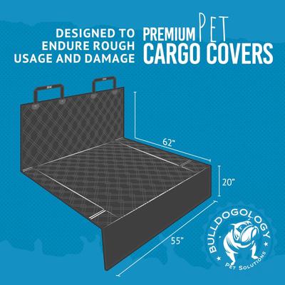 Show full view: Bulldogology Pet Solutions SUV Cargo Cover, Black, 82 x 55-in slide 4 of 8