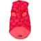 Show in main carousel: Rebel Dawg Reversible Dog Puffer Coat, Red Check / Pink, Small slide 3 of 6