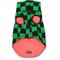 Show in main carousel: Rebel Dawg Reversible Dog Puffer Coat, Green Check / Pink, Small slide 3 of 6