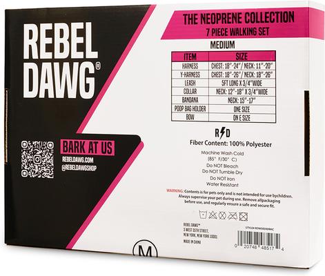 Show full view: Rebel Dawg Neoprene Collection, Trippy Day, Medium, 7 count, 7 slide 3 of 8