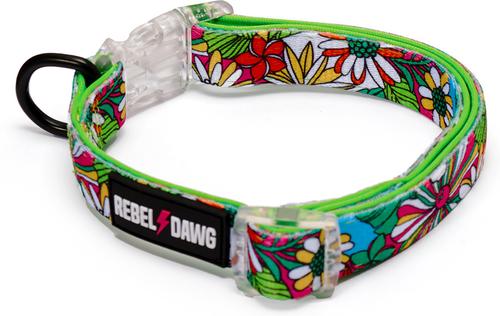 Show full view: Rebel Dawg Neoprene Collection, Hibiscus Holiday, Medium, 7 count slide 8 of 10