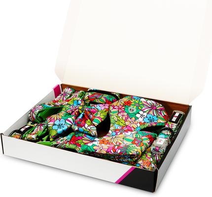 Show full view: Rebel Dawg Neoprene Collection, Hibiscus Holiday, Medium, 7 count slide 5 of 10