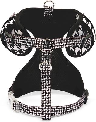 Show full view: Rebel Dawg The City Collection Dog Harness, Black/White Houndstooth, Small slide 4 of 5
