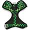 Show in main carousel: Rebel Dawg The City Collection Dog Harness, Green/Black Checkered, Medium slide 2 of 5