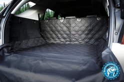 Bulldogology Pet Solutions SUV Cargo Cover, Black, 82 x 55-in slide 1 of 7