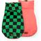 Show in main carousel: Rebel Dawg Reversible Dog Puffer Coat, Green Check / Pink, Small slide 1 of 6