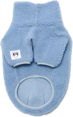 Show full view: Rebel Dawg Boho Fleece Pullover Dog Sweater, Light Blue, Medium slide 4 of 6