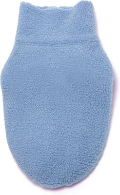 Show full view: Rebel Dawg Boho Fleece Pullover Dog Sweater, Light Blue, Medium slide 3 of 6