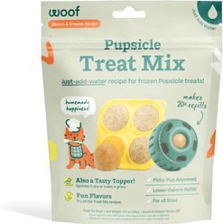 Woof Pupsicle Mix Bacon & Cheese Lickable Dog Treats, 5.5-oz bag
